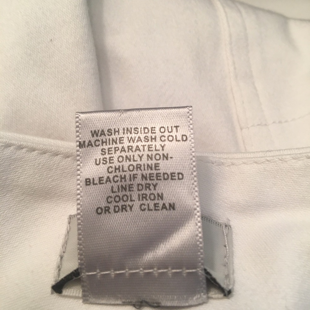 Cache Like New White Jeans Side Zipper Size 2 - image 5